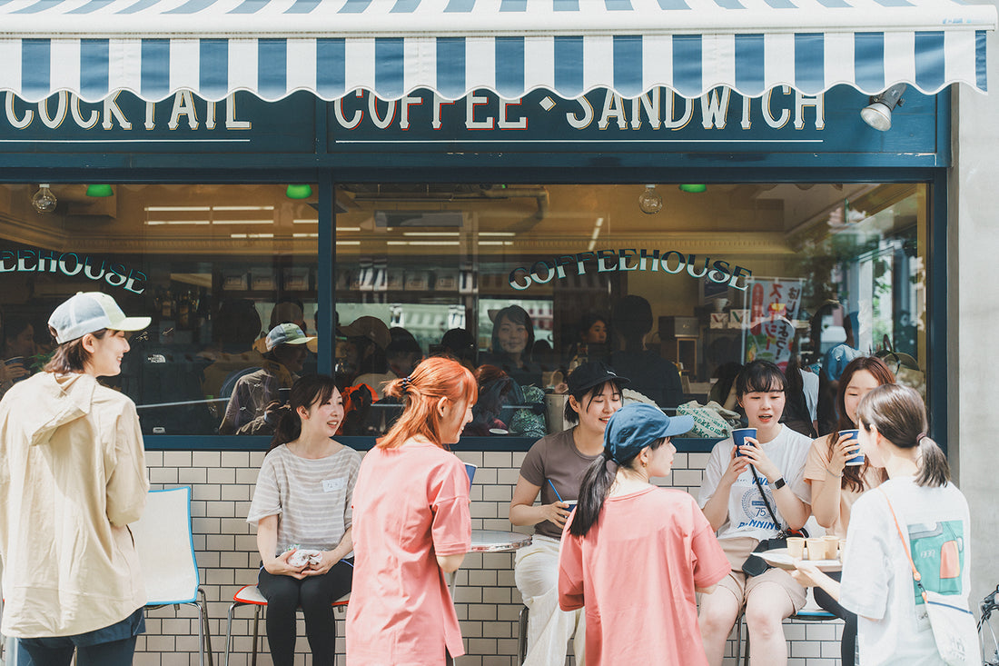 ランニング×カフェ@REC COFFEE渋谷東店