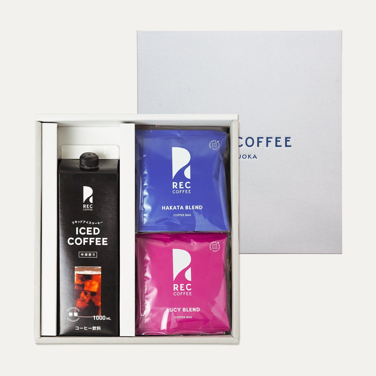 リキッドアイスコーヒーとコーヒーバッグ(12個入り)のギフト