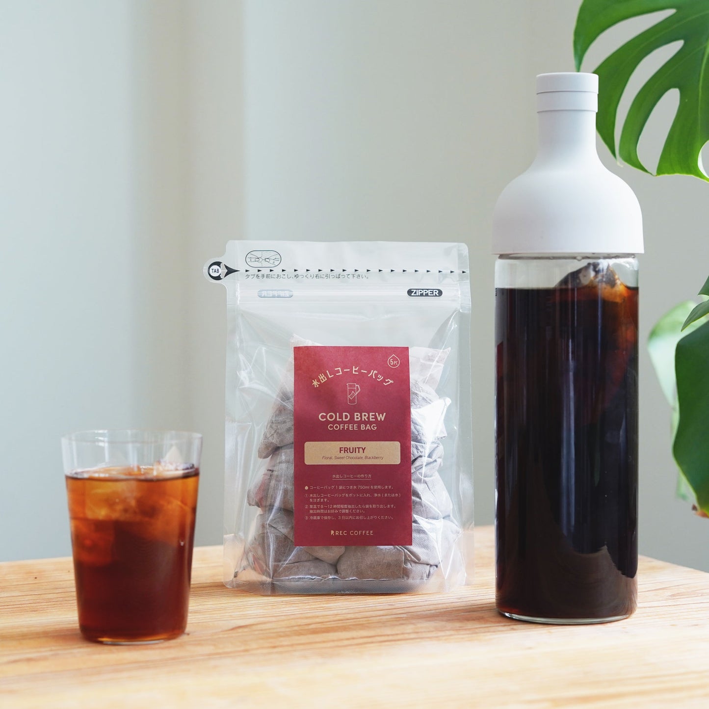 水出しコーヒーバッグとコーヒーゼリーのギフト