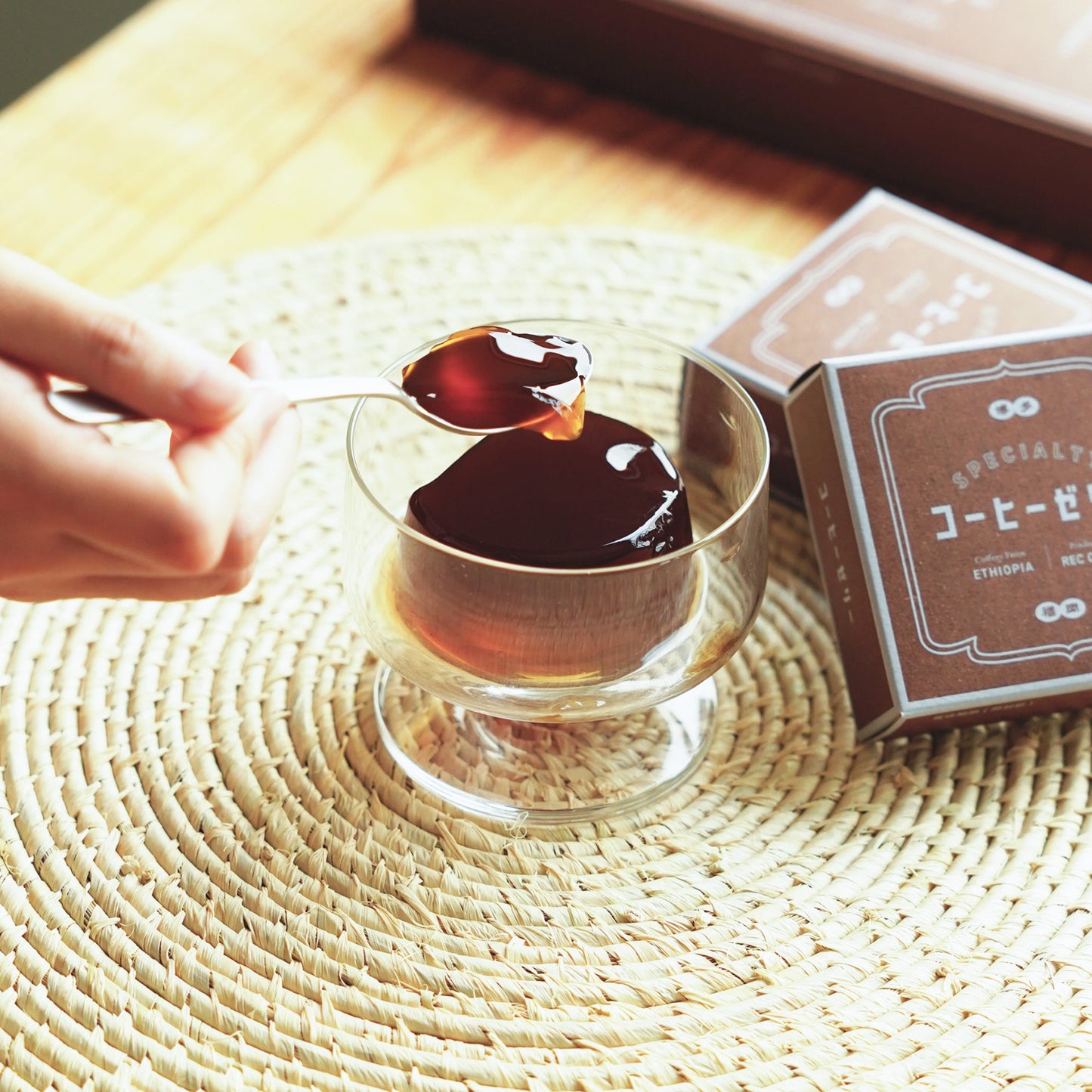 水出しコーヒーバッグとコーヒーゼリーのギフト