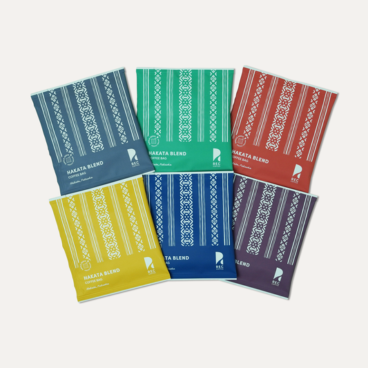 コーヒーバッグセット 博多織柄(6個入り)