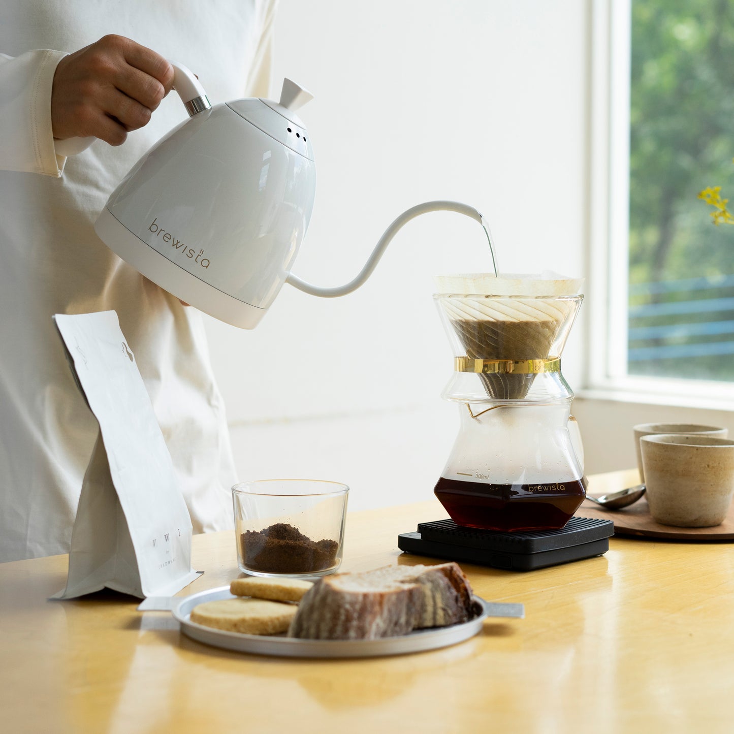 アルティザングースネックバリアブルケトル / Brewista