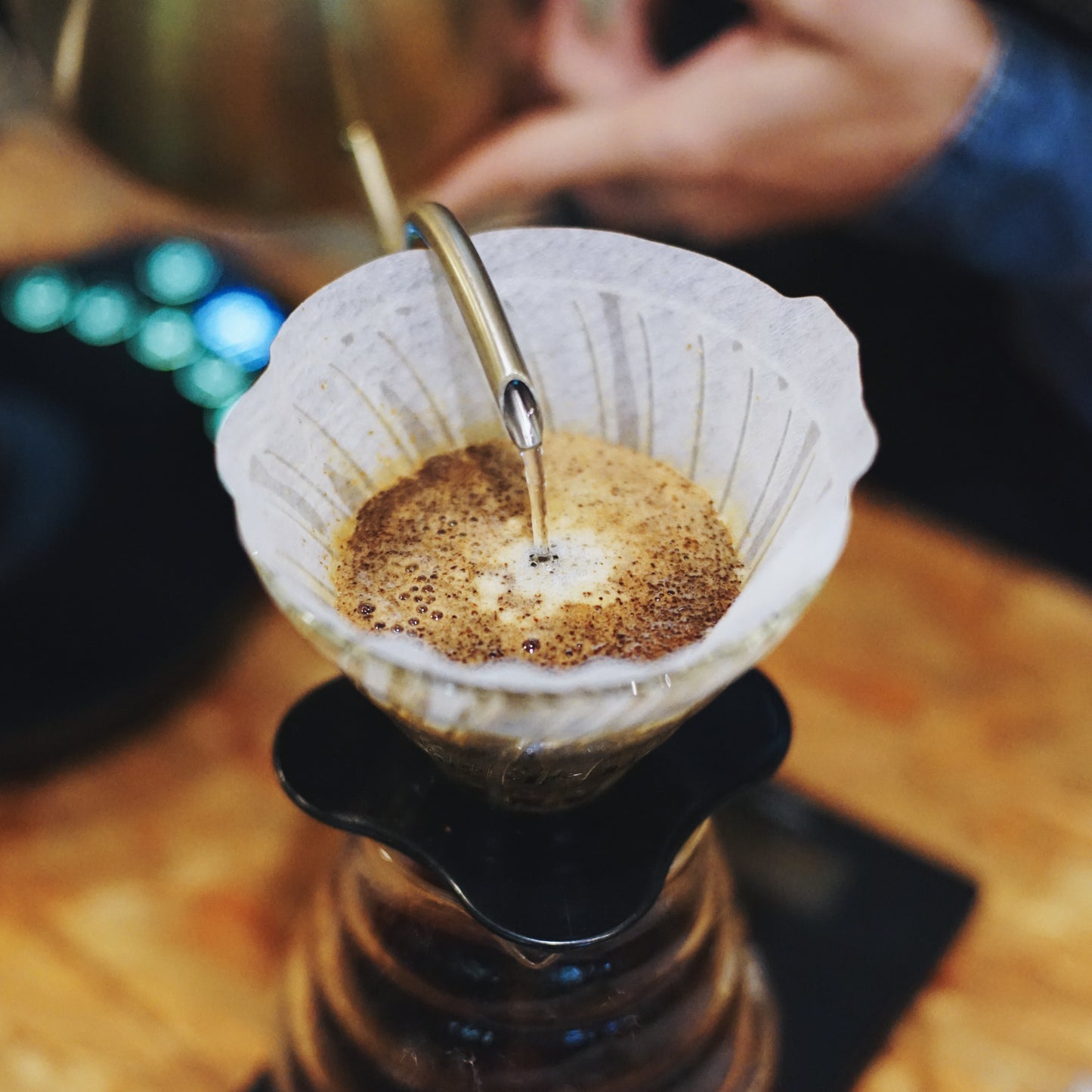 V60耐熱ガラス透過ドリッパー 02 / HARIO