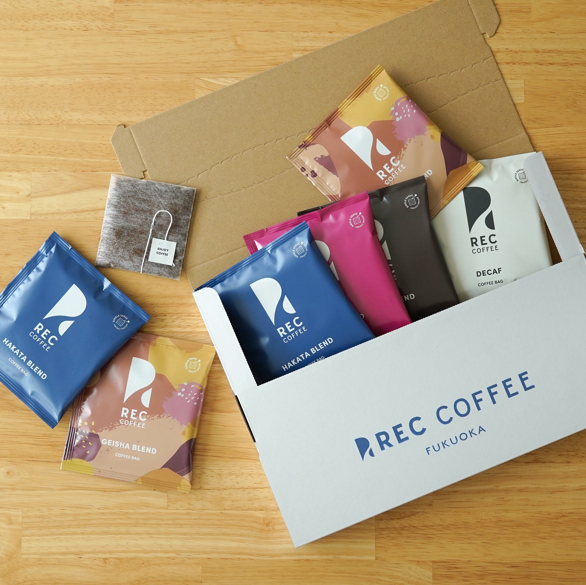 コーヒーバッグコンプリートセット | コーヒーバッグ | REC COFFEE