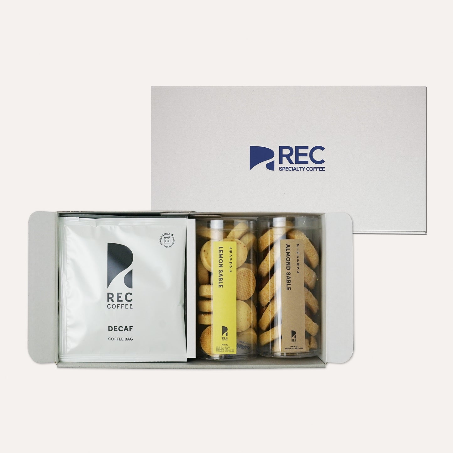Decaf Coffee Bag & 2 Baked Sweets Gift Set