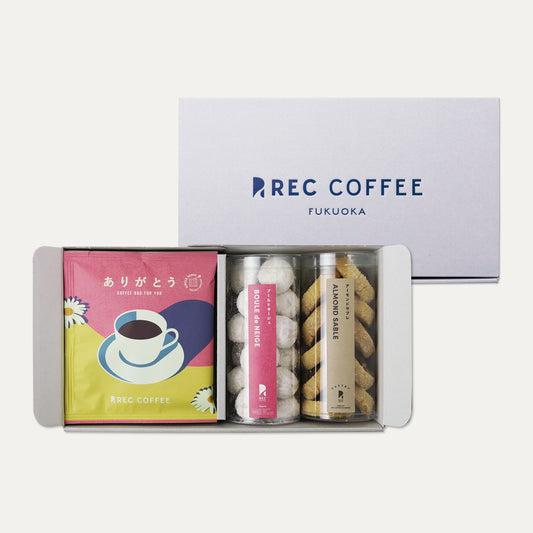 ありがとうコーヒーバッグと焼菓子2種のギフト