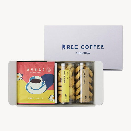 ありがとうコーヒーバッグと焼菓子2種のギフト