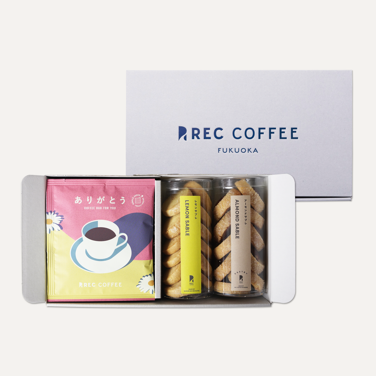 ありがとうコーヒーバッグと焼菓子2種のギフト